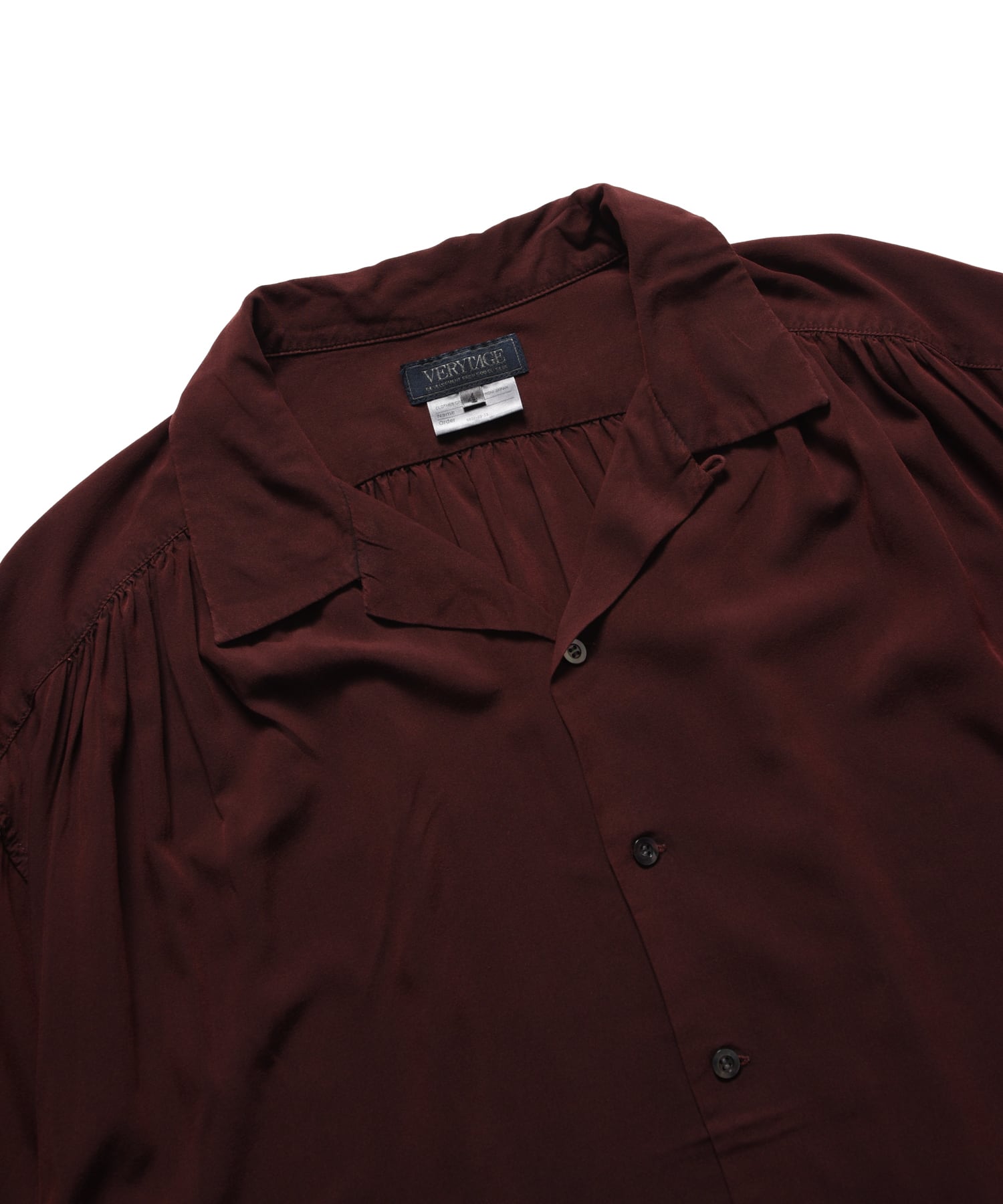 GATHER SHIRT | VERYTAGE ベリーテイジ