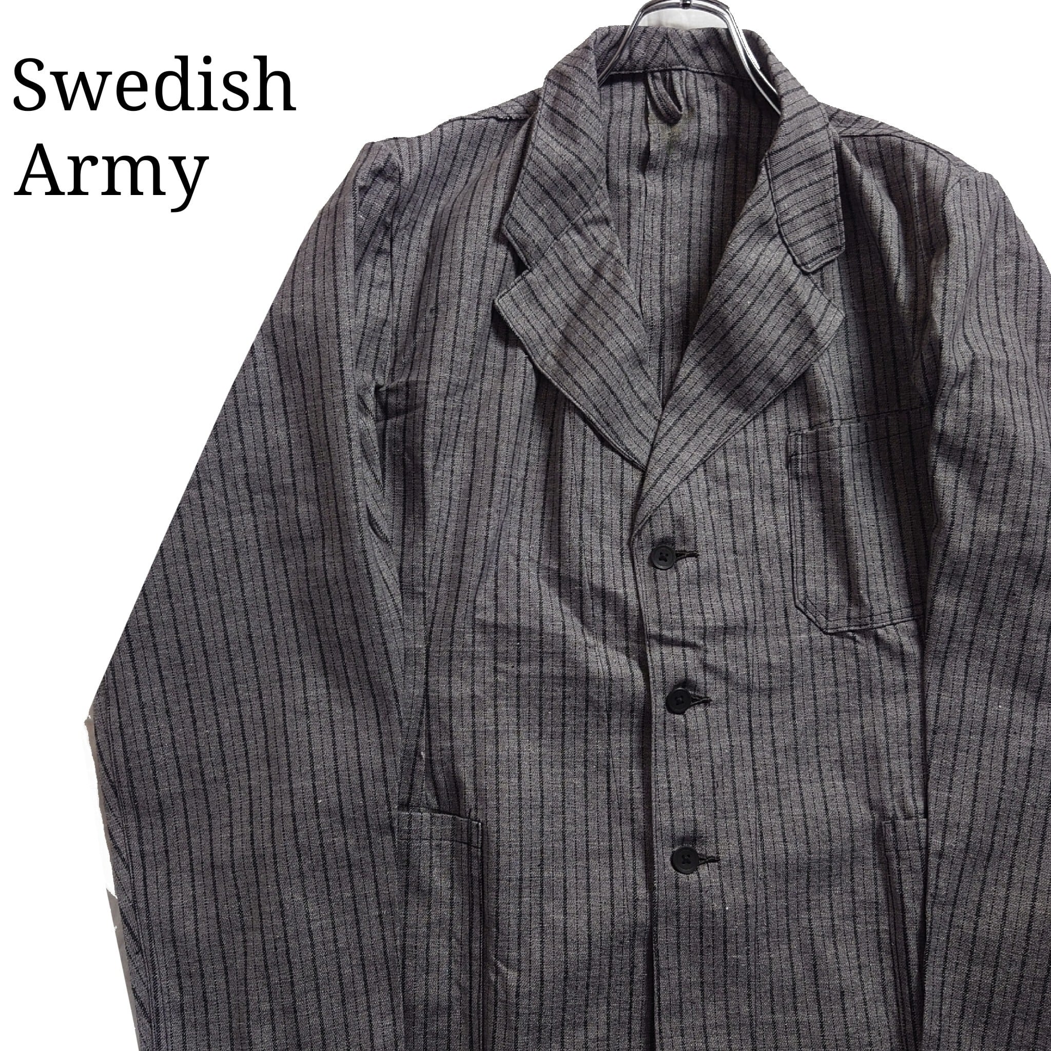 Deadstock】スウェーデン軍 ホスピタルジャケット 40s ユーロ古着-