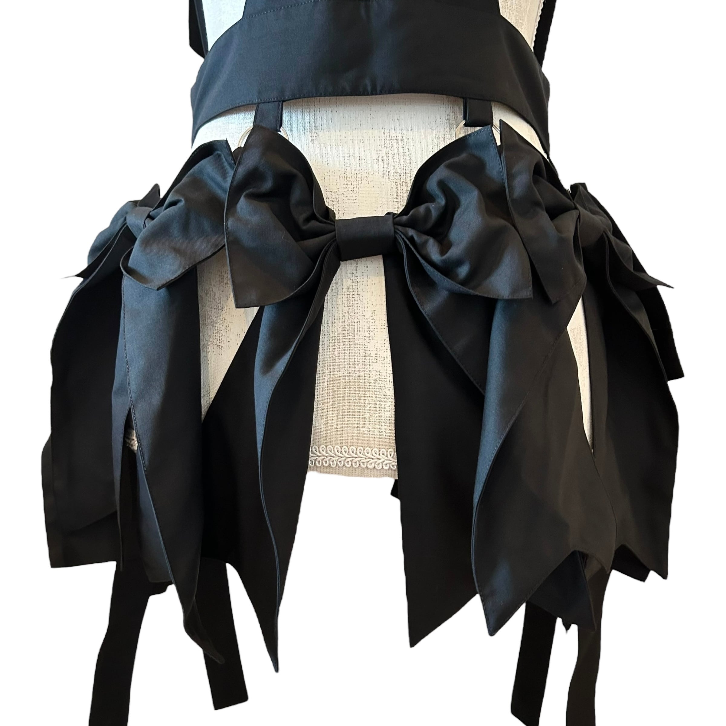 ボンテージリボンハーネス BLACK | HEIHEI 