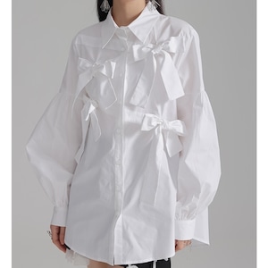 Designer Bow Detail Blouse*S-73