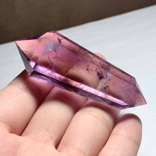 3.透明度抜群！ブラジルバイヤー州産☆アメトリン ダブルポイント