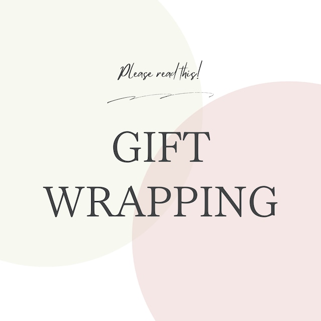GIFT WRAPPING❁