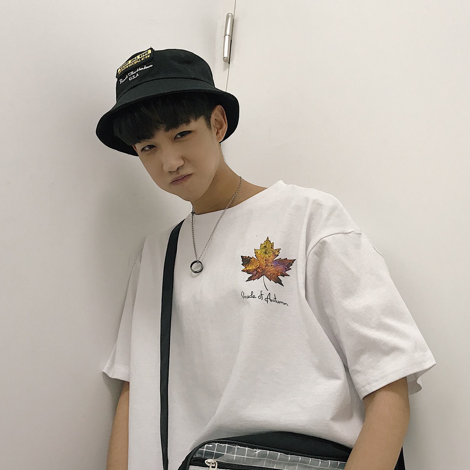 全2色 Tシャツ カットソー プリント カジュアル シンプル