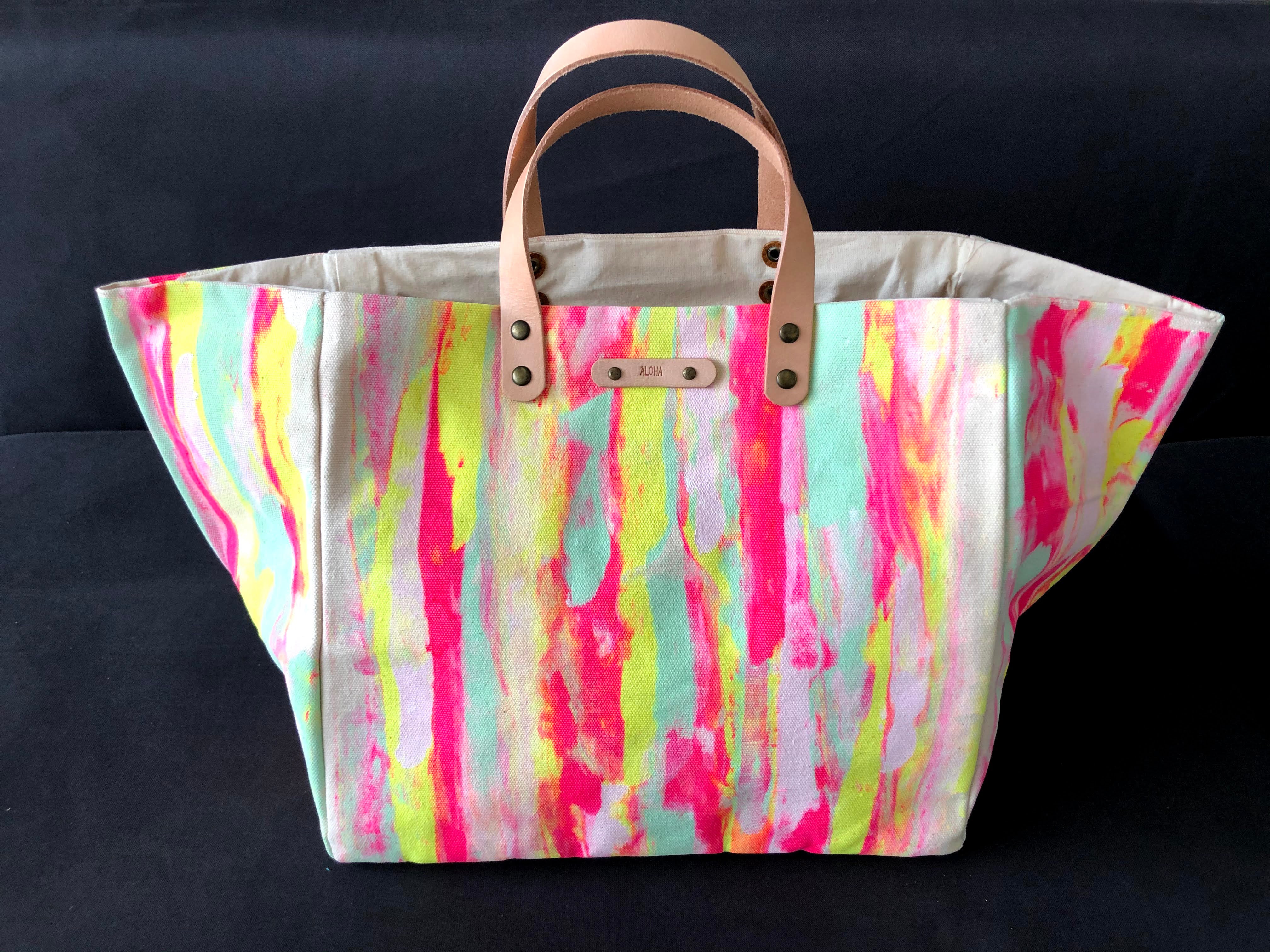 ハンドメイド ペイントバッグ | Lahaina vivi