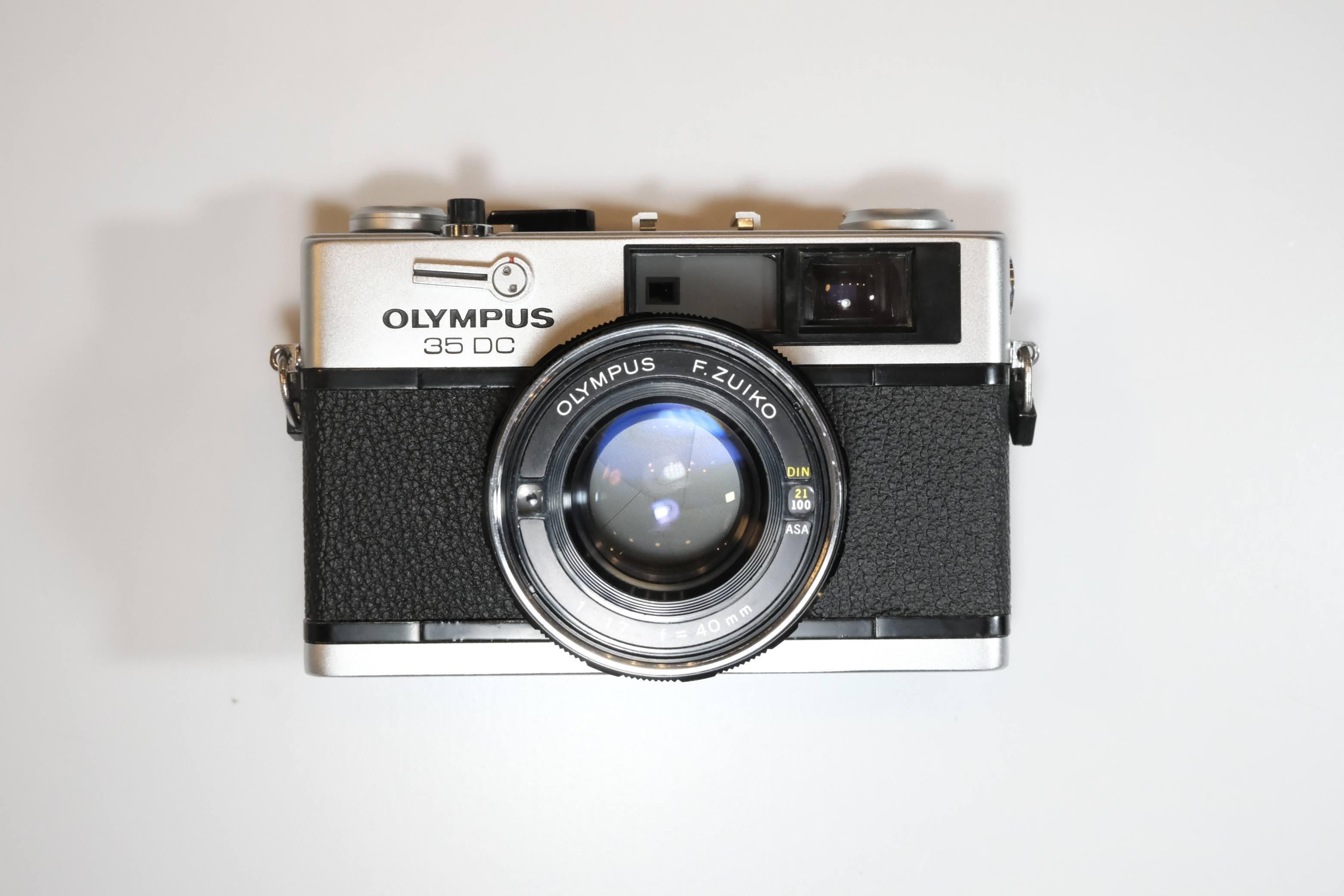 整備済 完動 甘から Olympus 35 DC 後期型 レンジファインダー AE OK