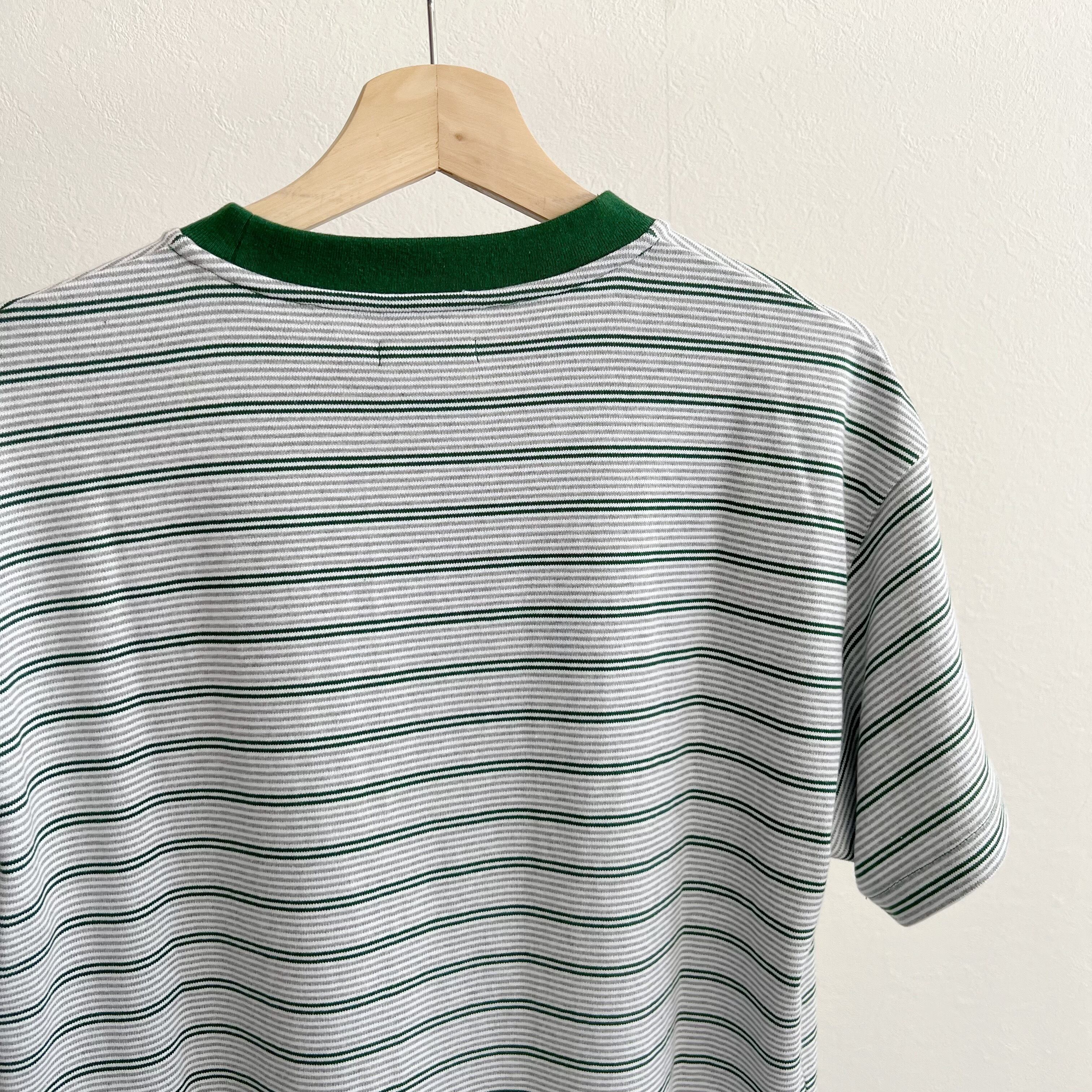 MY___　Striped Short Sleeve T-shirt