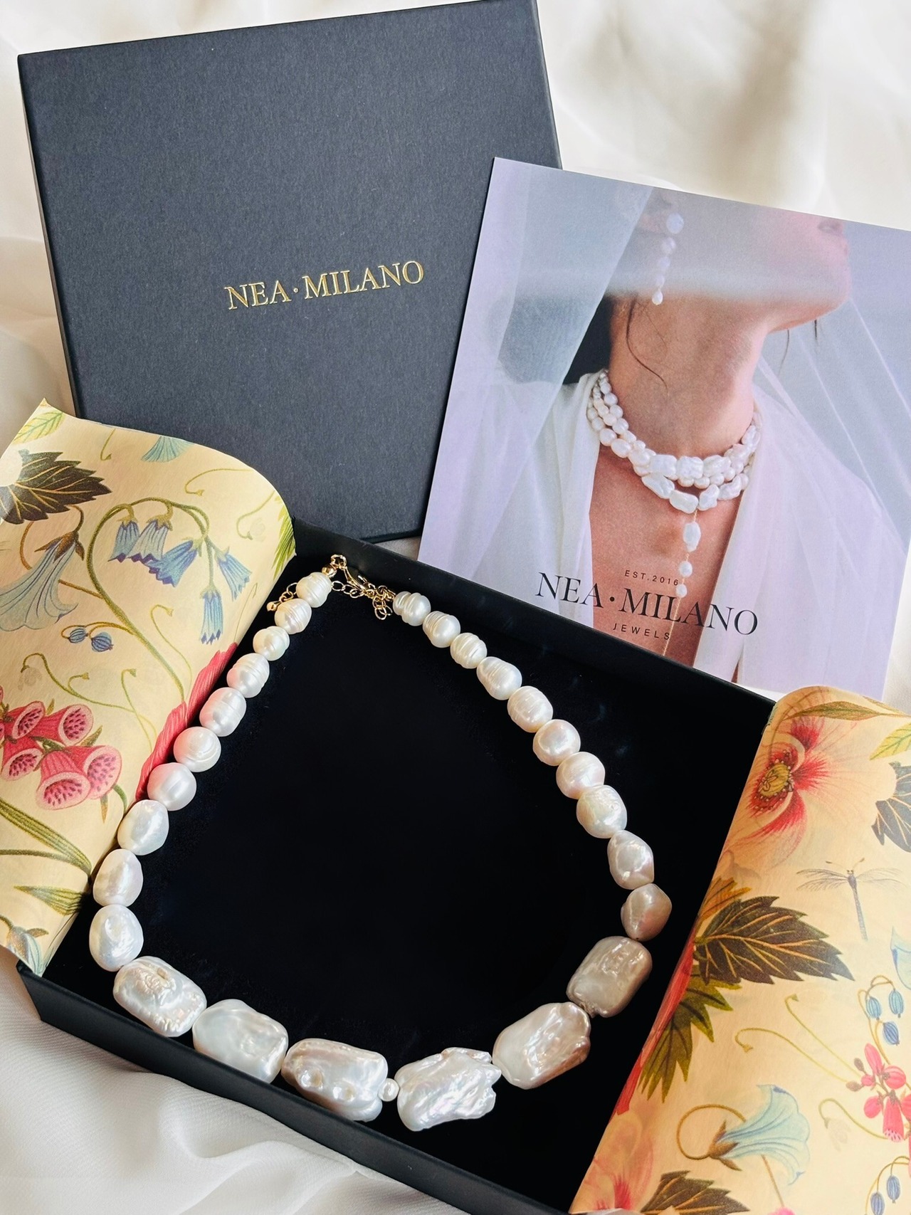 NEA・MILANO | Rhy pearl choker- Necklace | ネックレス