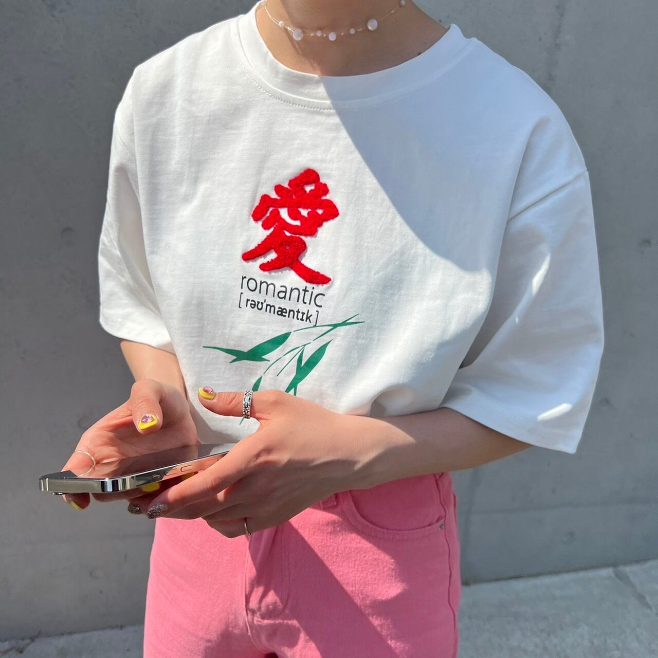 愛 stitch big Tee_LN01041