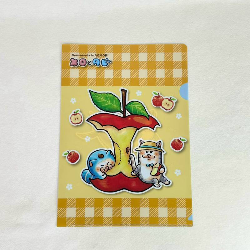 メロとタビ 青森 クリアファイル | TORCH-Online Shop-