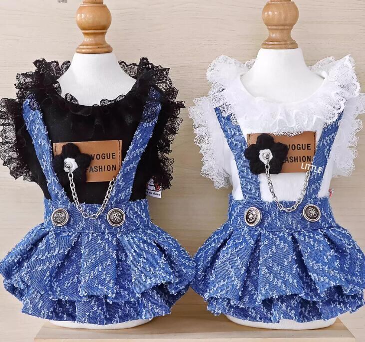 《予約》№3102228 フリル&デニムワンピース