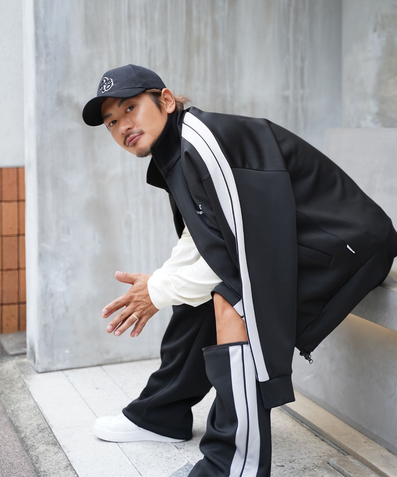 【#Re:room】SIDE LINE TRACK JACKET［REJ106］