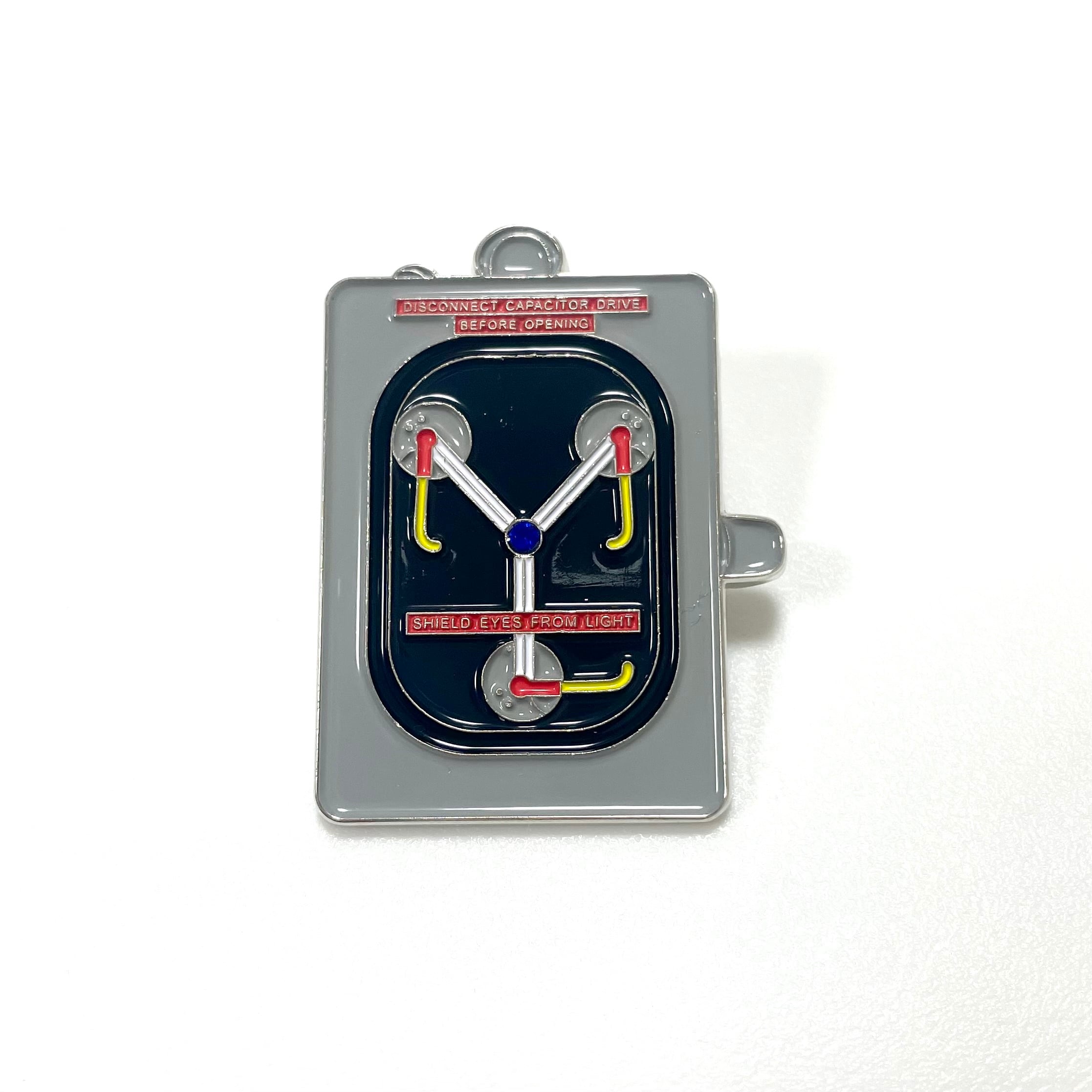 Back to the Future 次元転移装置 ピンバッジ デロリアン Flux