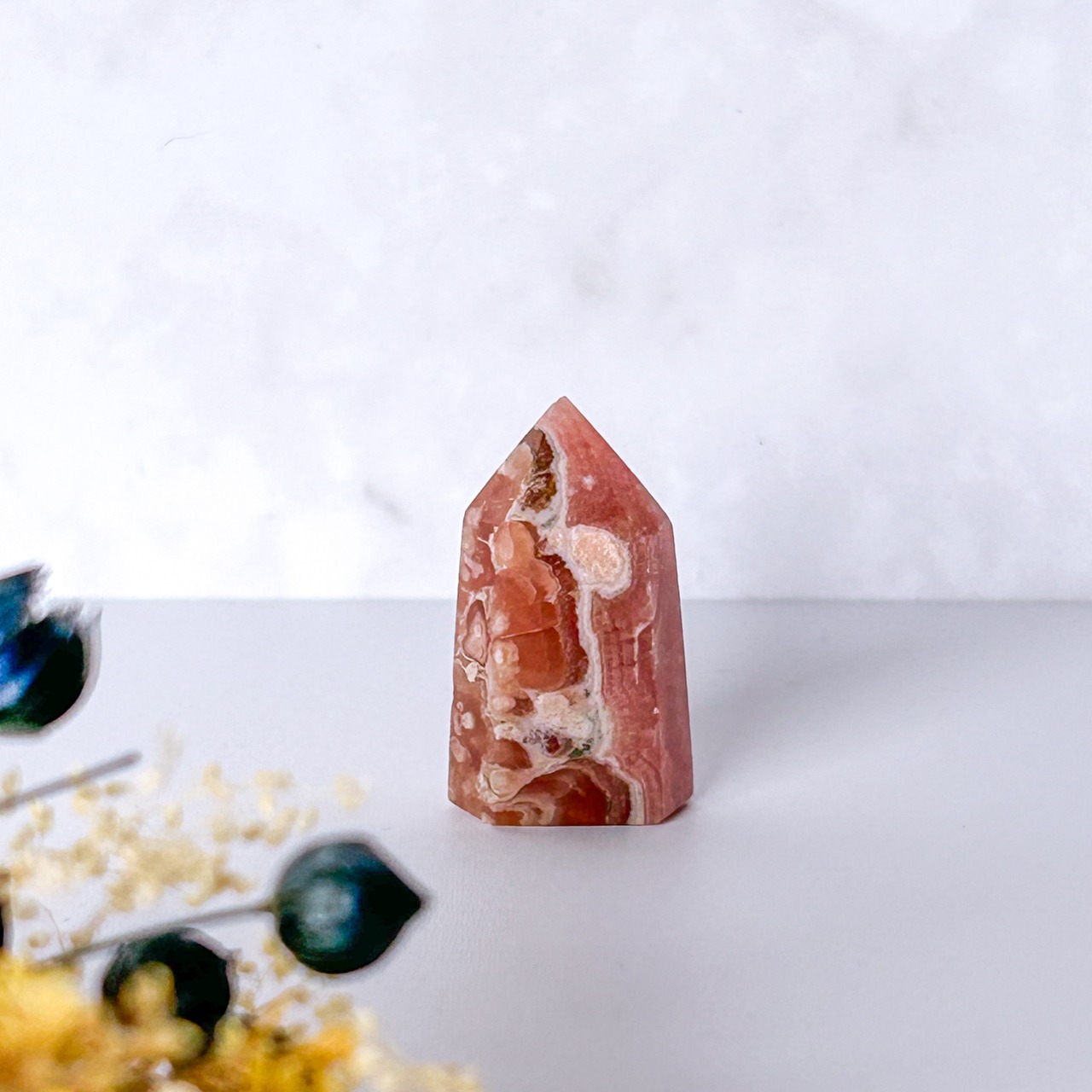 インカローズ(ロードクロサイト) タワー * Rhodochrosite * 天然石