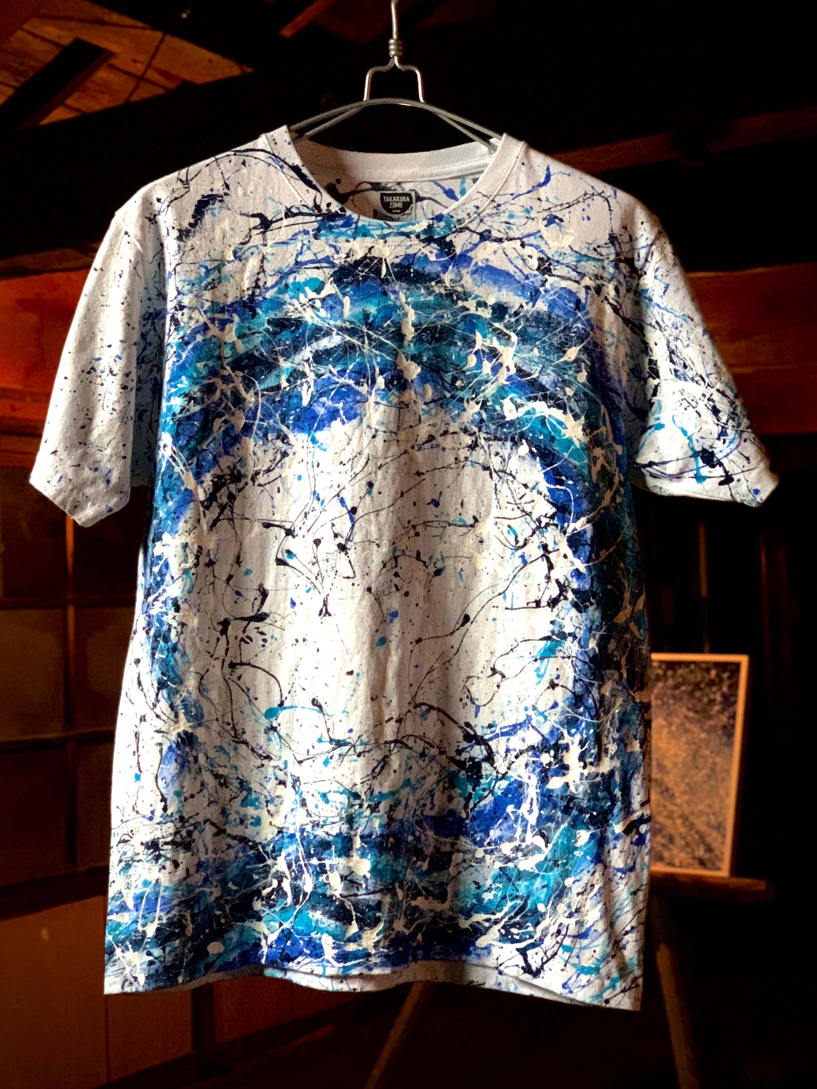 Blue Wave シブキTシャツ