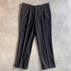 1940~50s Vintage Wool Slacks W33 L28 Made in ENGLAND H668