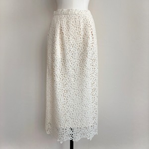 残り僅か！〈SELECT〉レースタイトロングスカート 147-19208