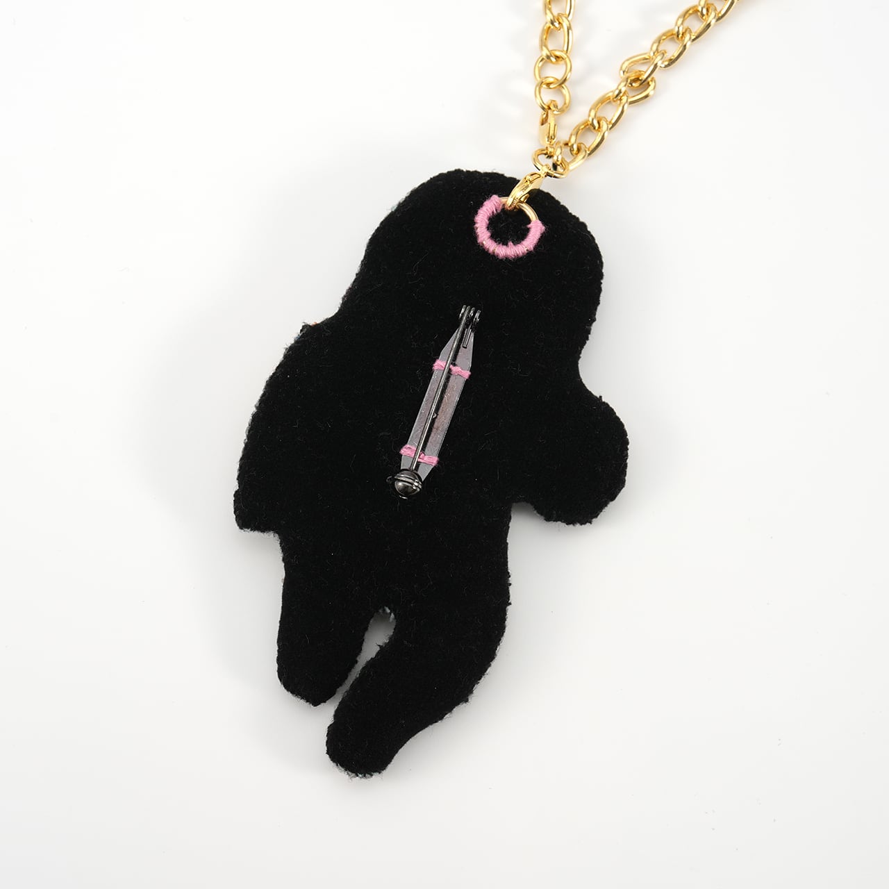 刺繍チャームブローチ Astornaut Panda | tamaobazaaar