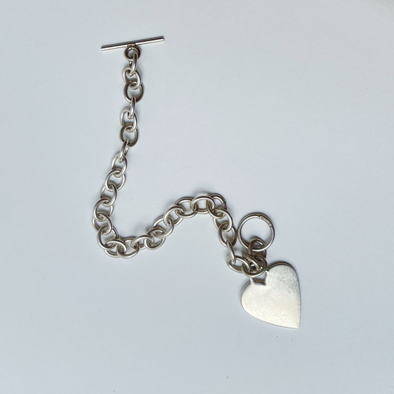メキシカンシルバー ハートチェーンブレスレット silver925 | BELLA