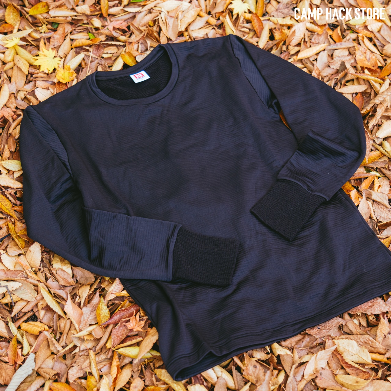 冬キャンプ向けベースレイヤー「瞬暖」