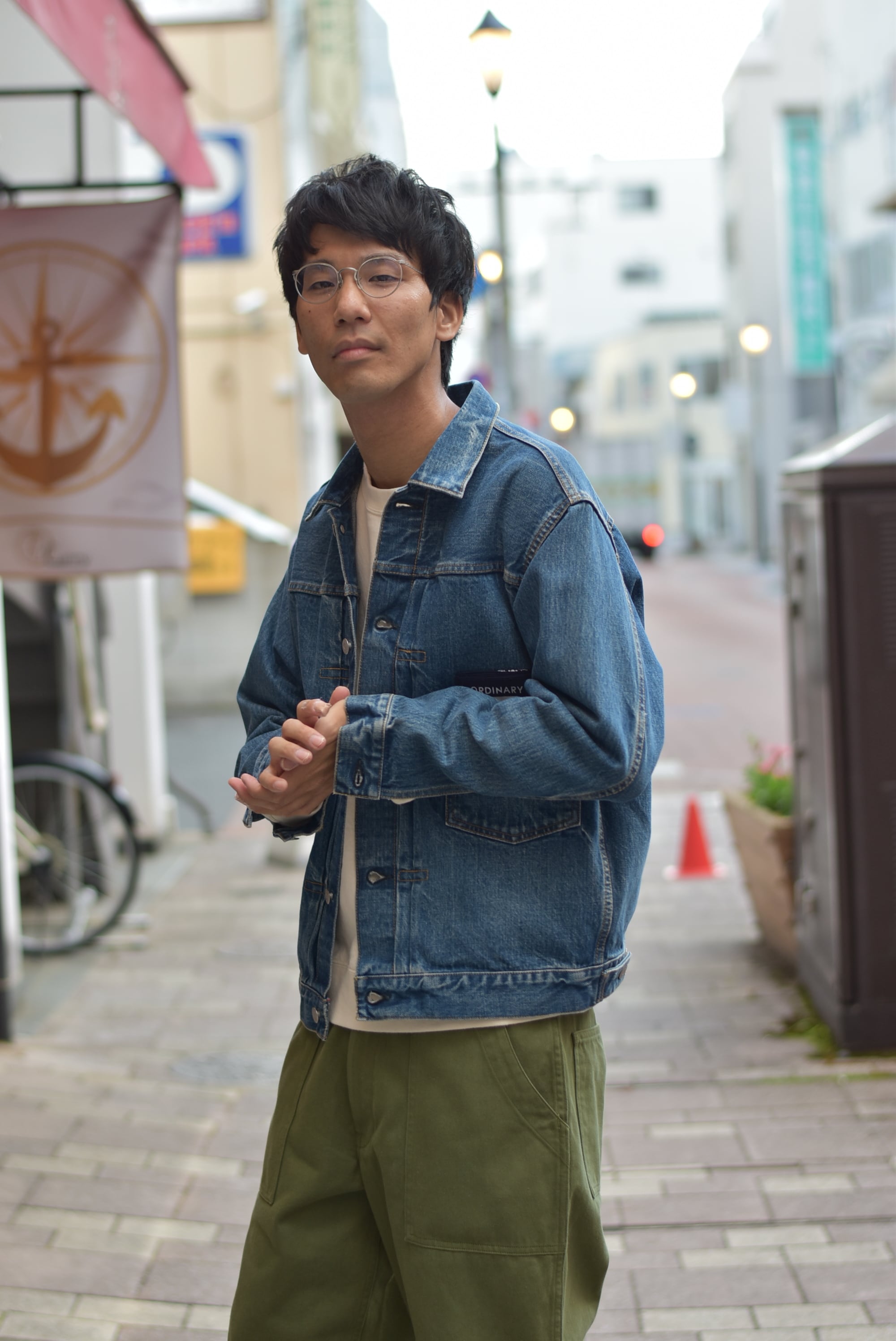 23年4月購入オーディナリーフィッツ ORDINARY FITS DENIM JACKET