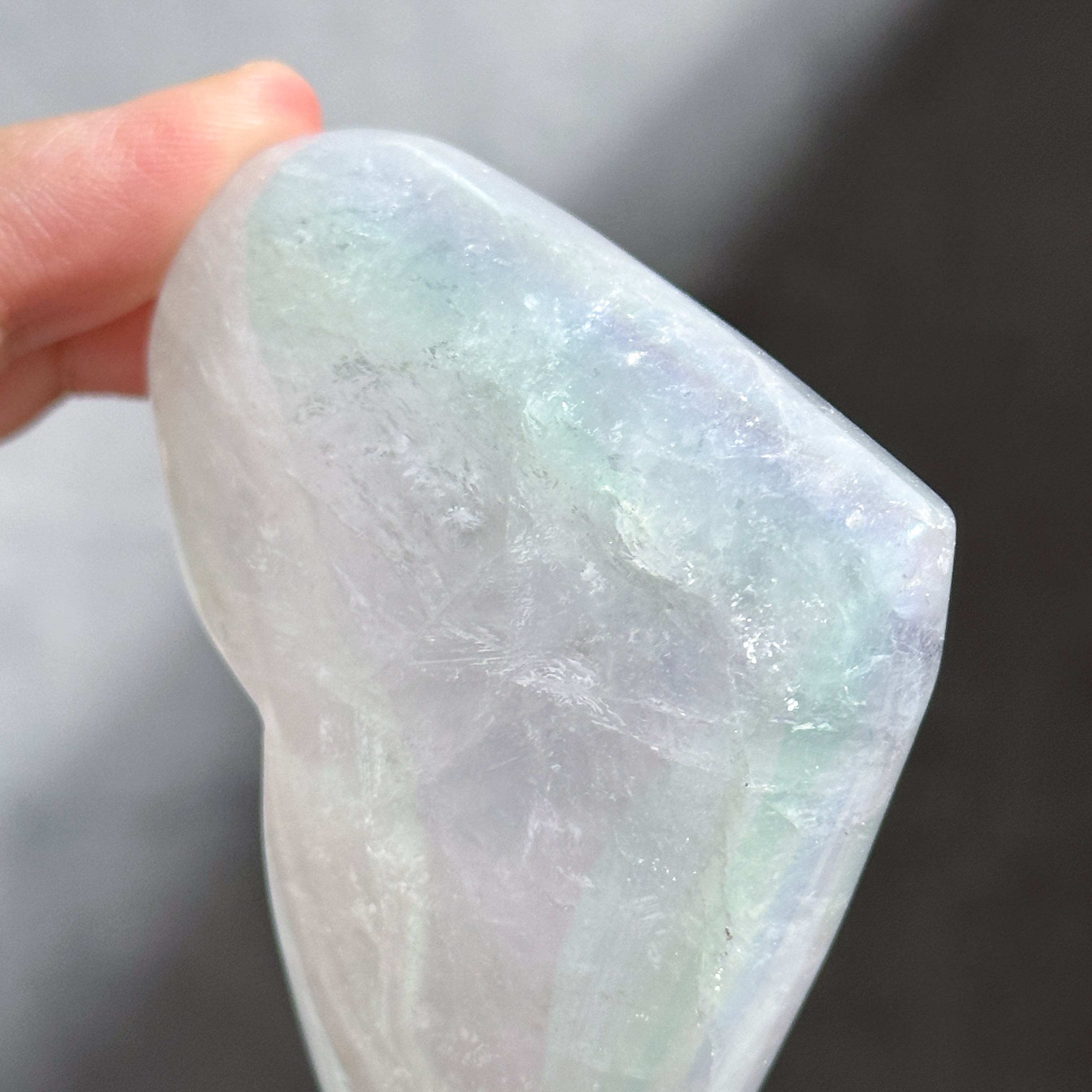 Big♡エンジェルオーラクォーツ ハート64♡ Angel Aura Quartz
