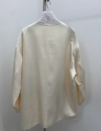 【新作5%OFF・3日間】Satin Single Jacket_2colors