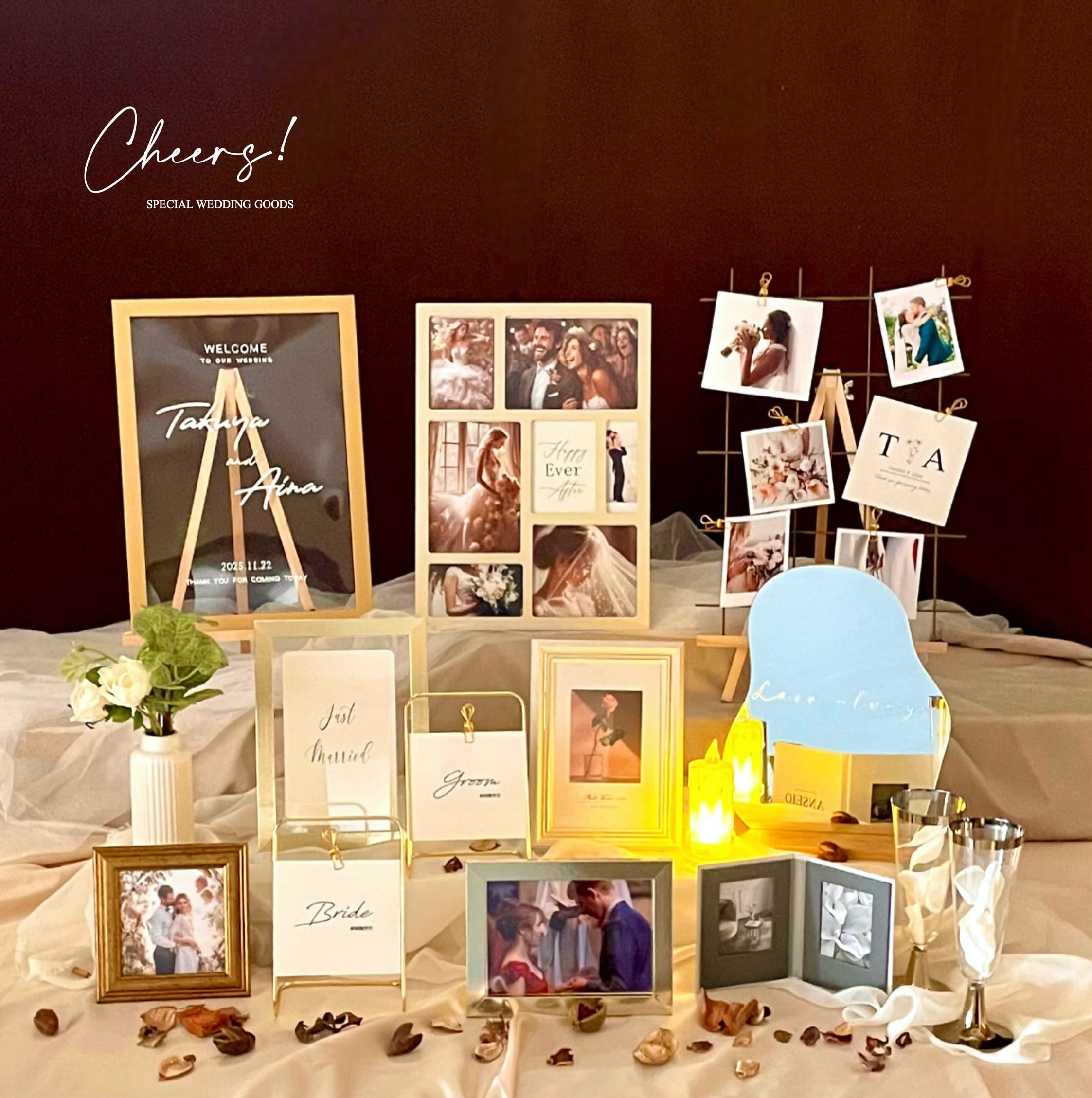 アイテム多数 豪華ウェルカムスペース セット | wedo 