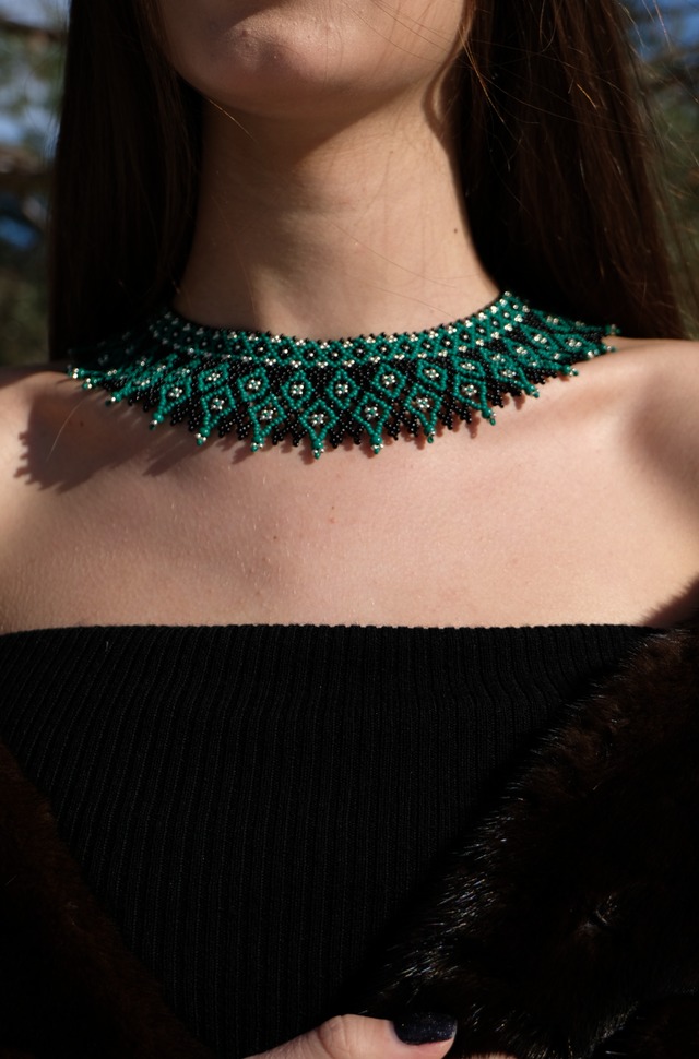 クリザ・シリャンカ （ウクライナ伝統手工芸・最高品質ビーズアクセサリー）