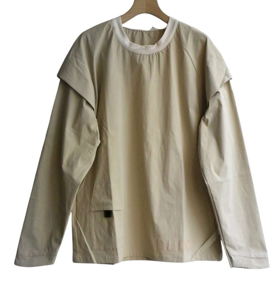 BUDO(ブドー) CATCH PULL OVER ×TS beige | play field mountain
