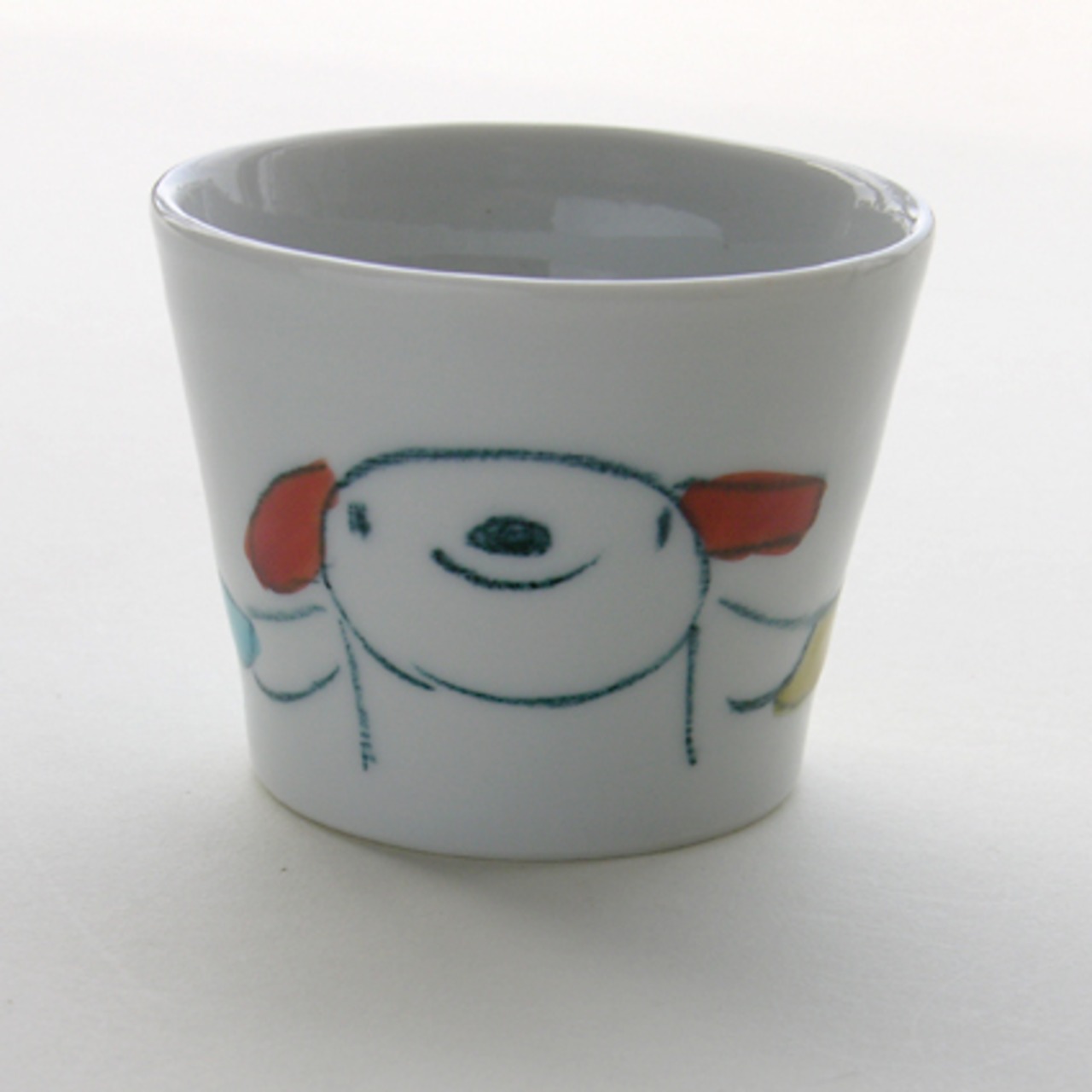 村田菜穂美作　子供用湯呑み　「クレパス みんなお友達」［2104130000119］