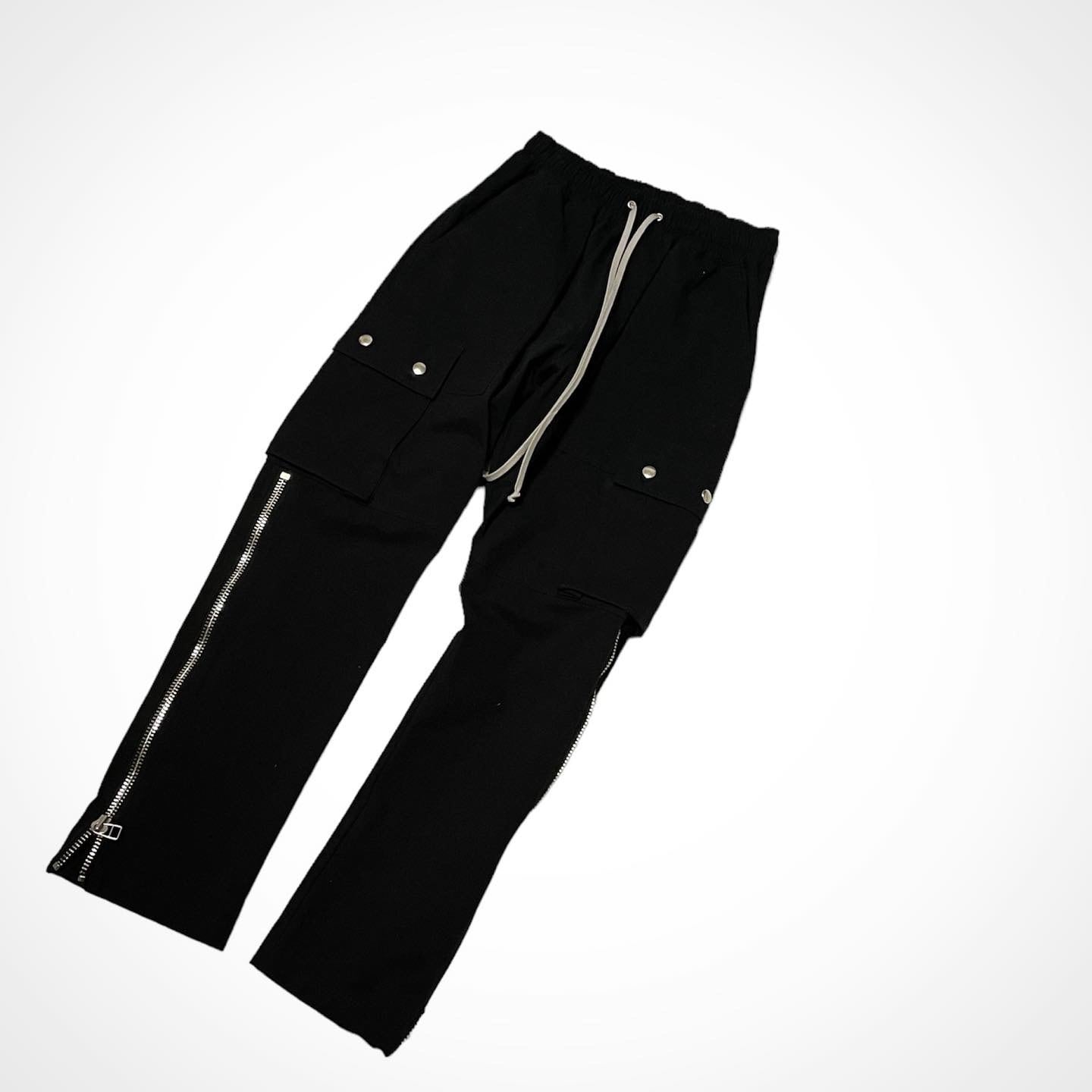 INDEPICT インディピクト Cargo pants BLACK Lサイズ カーゴ ...