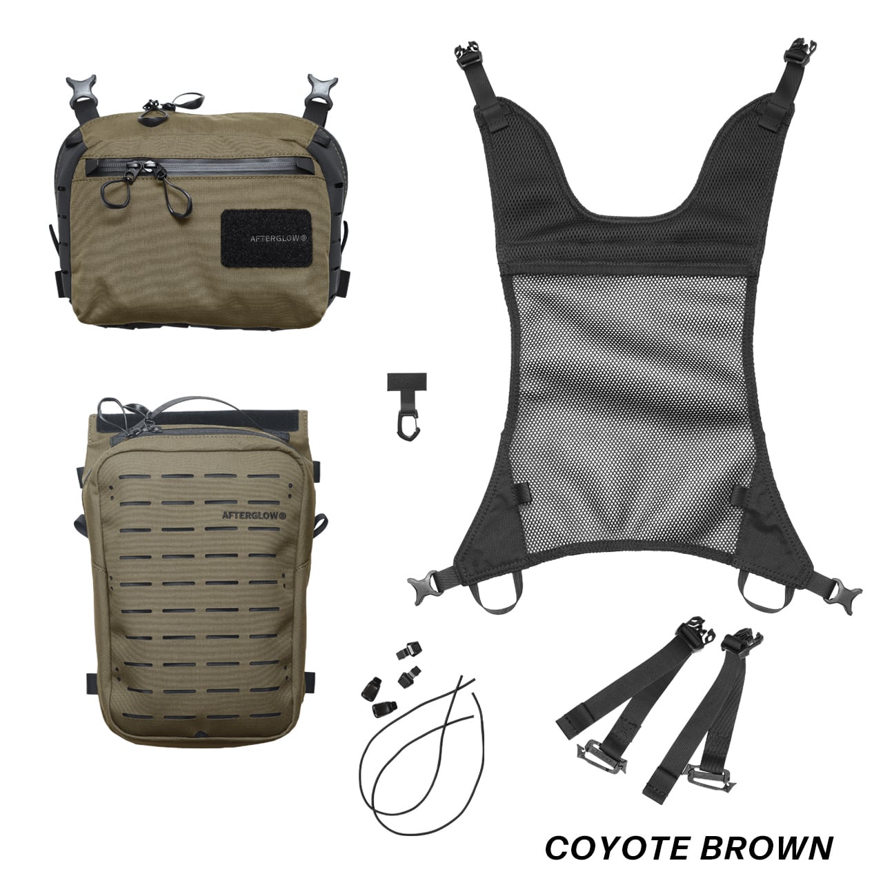 ウェア AFTERGLOW ORGANIZER CHEST RIG SET 9bc5aa9031dc7c1f08e9608ec70f25