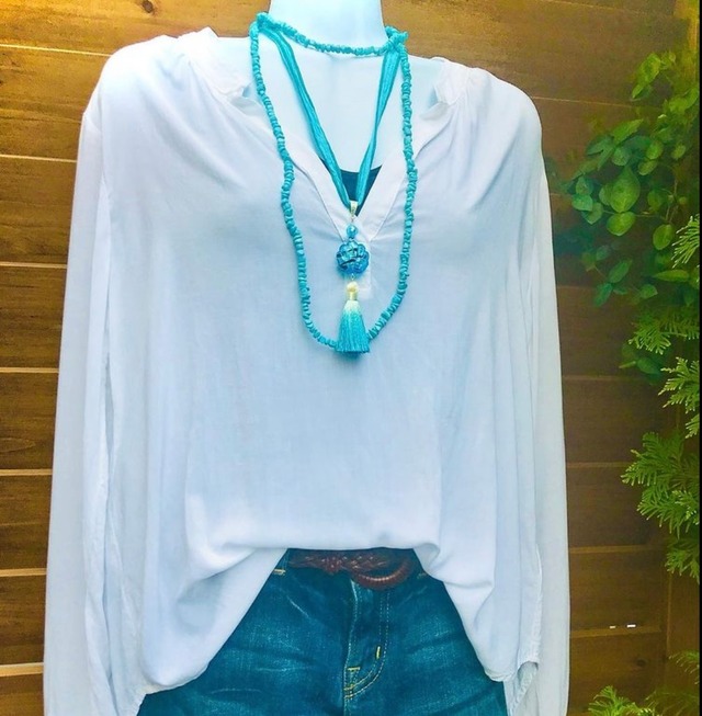 ブルーラグーンネックレス