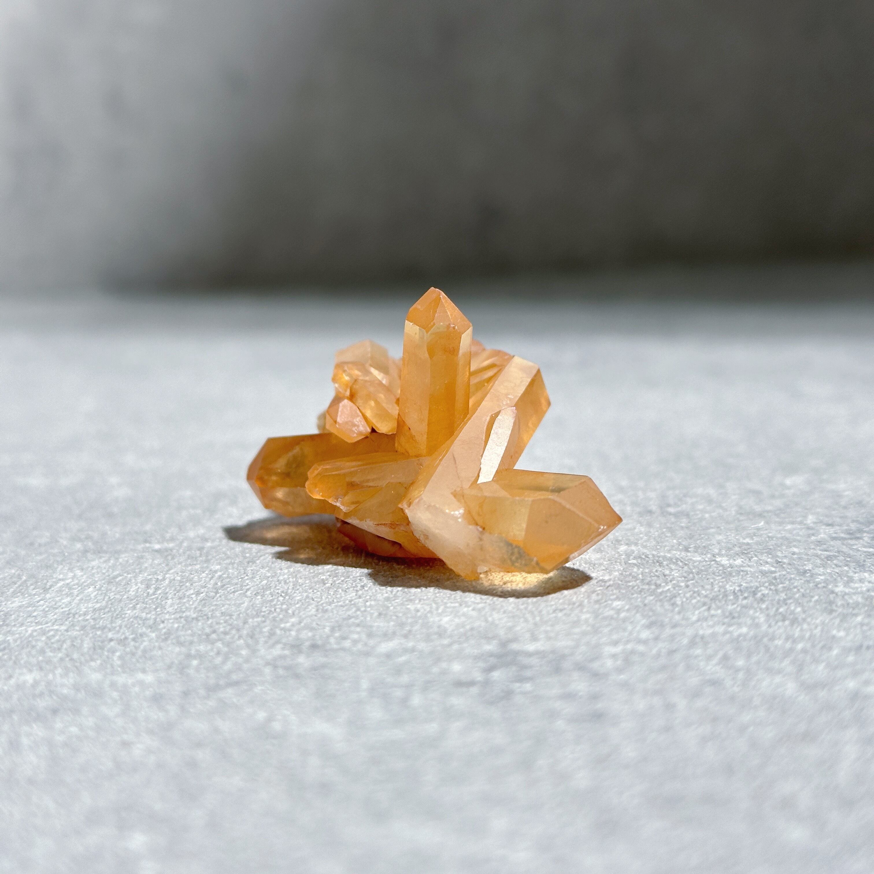 タンジェリンクォーツ クラスター41◇ Tangerine Quartz ◇ 天然石