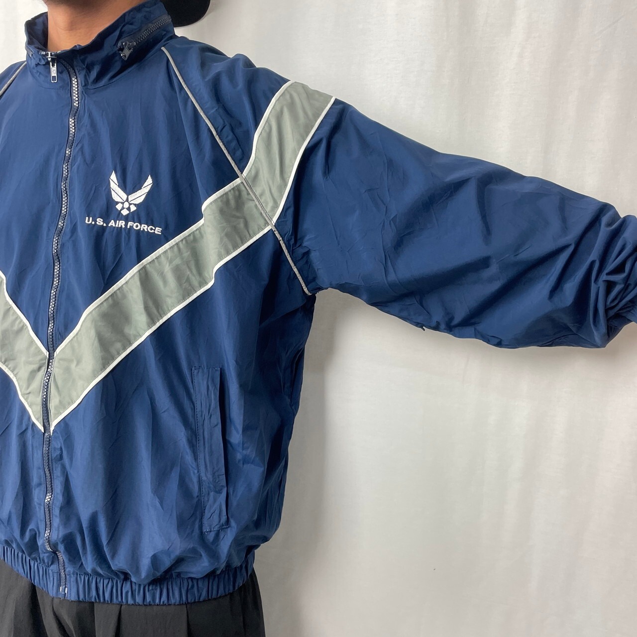 00年代 SKIL CRAFT 米軍実品 U.S.AIR FORCE PTU ミリタリー ナイロン 