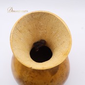 フラダンス 小物 イプ ブラウン系 ベージュ系 ひょうたん 楽器 小物 小道具 茶 黄 明るい 光沢 艶 紐 タヒチアン タヒチ 練習 レッスン 舞台 ステージ イベント 音楽 ハワイアン アロハ ダンス小物