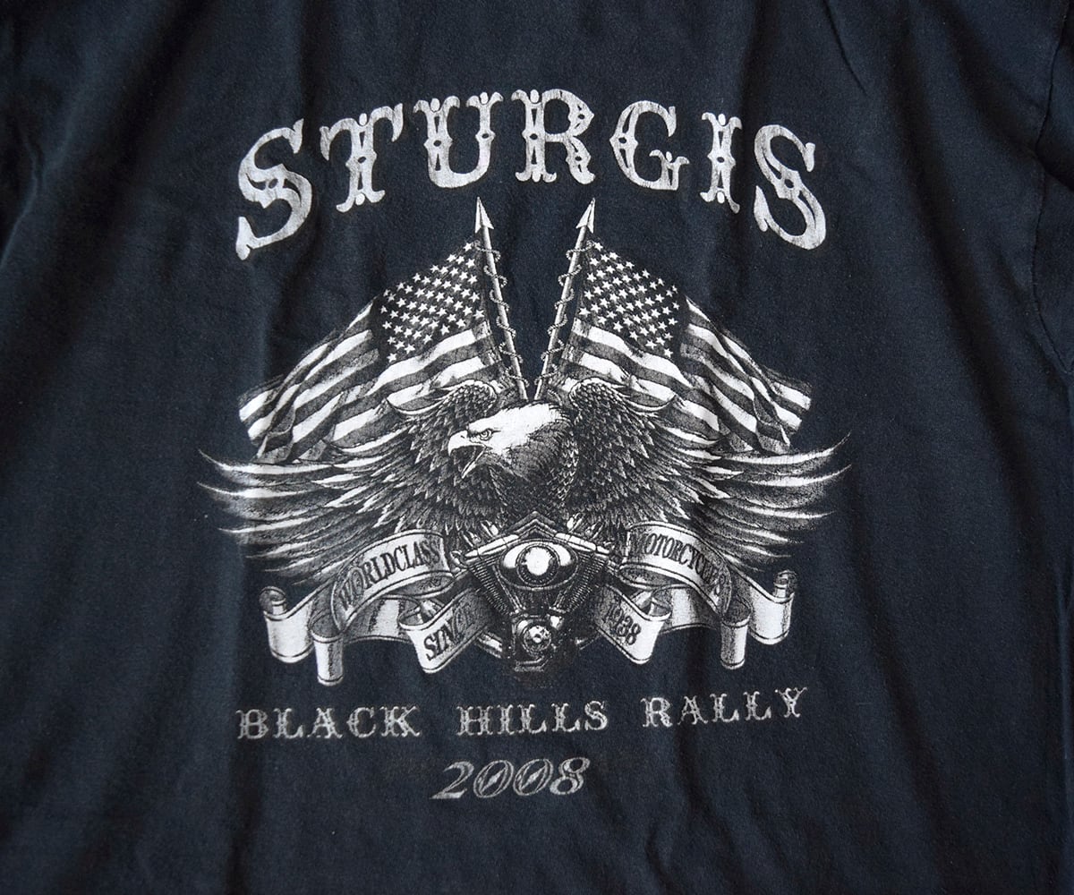 ●STURGIS●スタージス●BLACK HILLS RALLY●ヴィンテージ● Vintage 1993 STURGIS Black Hills Rally T Shirt Size X-large