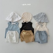 【取寄/韓国直送】LALALAND 26/SM （Baby）ポケットコットンハーフパンツ｜夏服｜韓国子供服