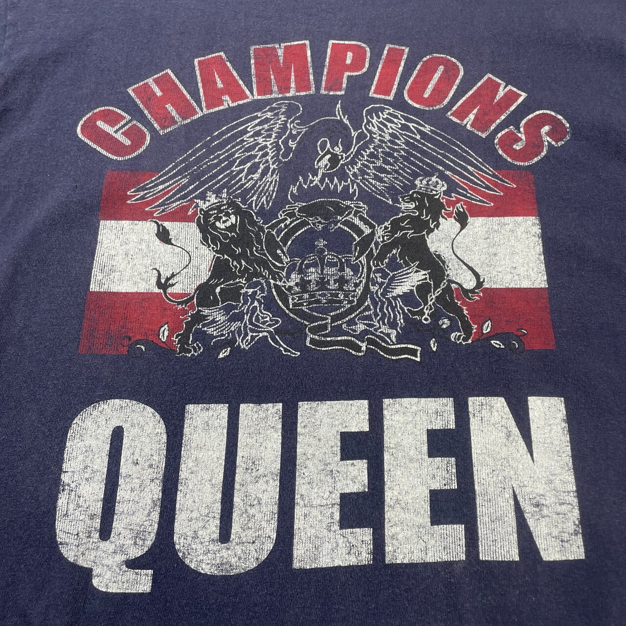 00年代 QUEEN クイーン バンドTシャツ バンT メンズL-XL相当