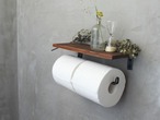 WOOD PAPER HOLDER L/ペーパーホルダー/トイレ/アイアン/金具