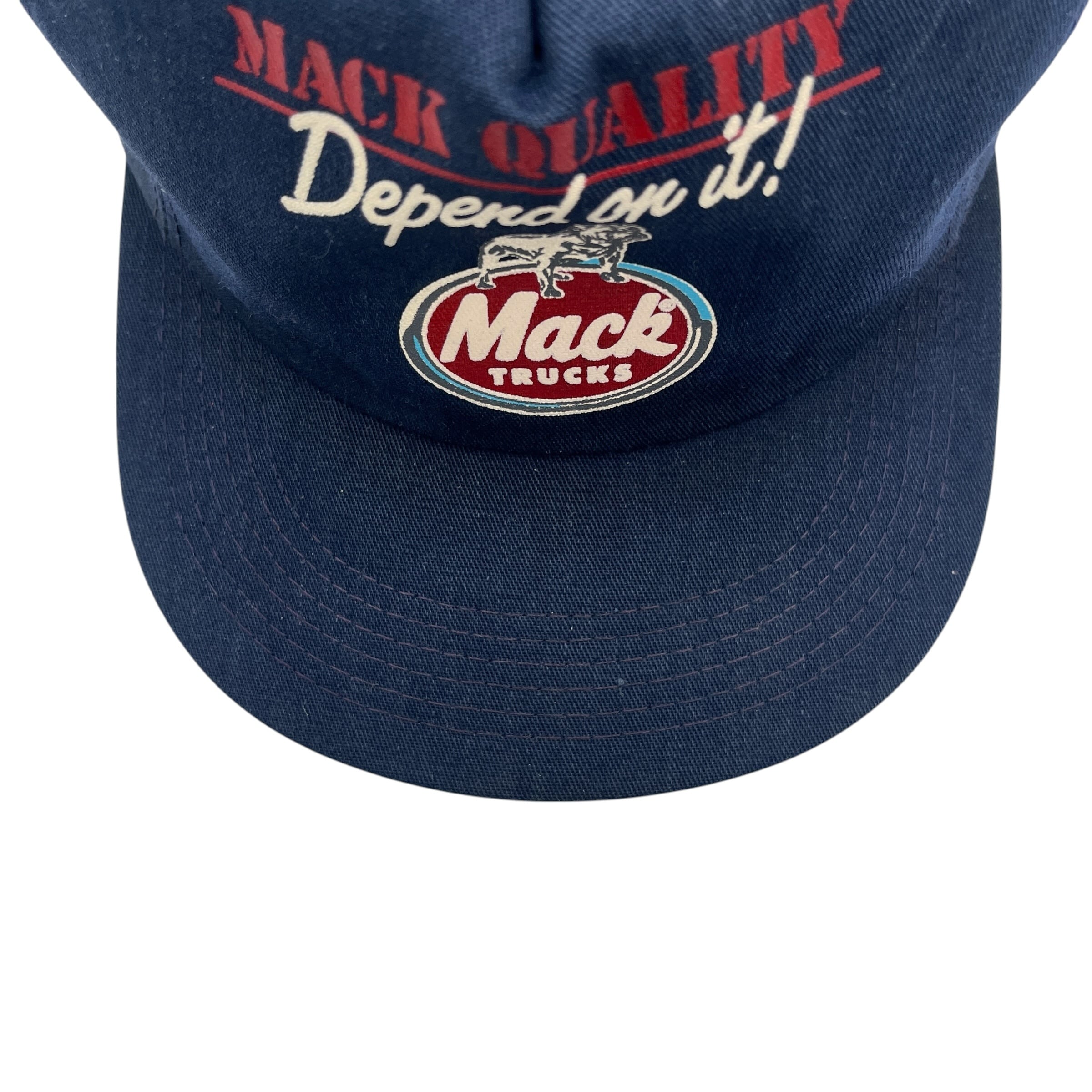 キャップ/帽子】80-90s USA製 Mack Trucks（マック・トラック