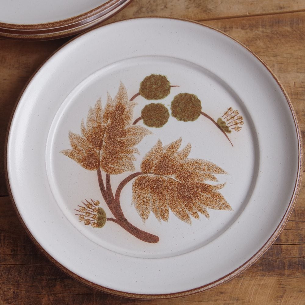 デンビー お皿 4枚セット Denby デンビー黒、藍〜白のグラデーション皿4