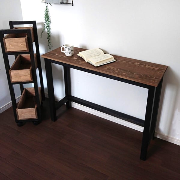 【超美品】a-flat 無垢材 ワークデスク 国産無垢材でつくるシンプルなワークデスク【 国産 無垢 蜜蝋WAX