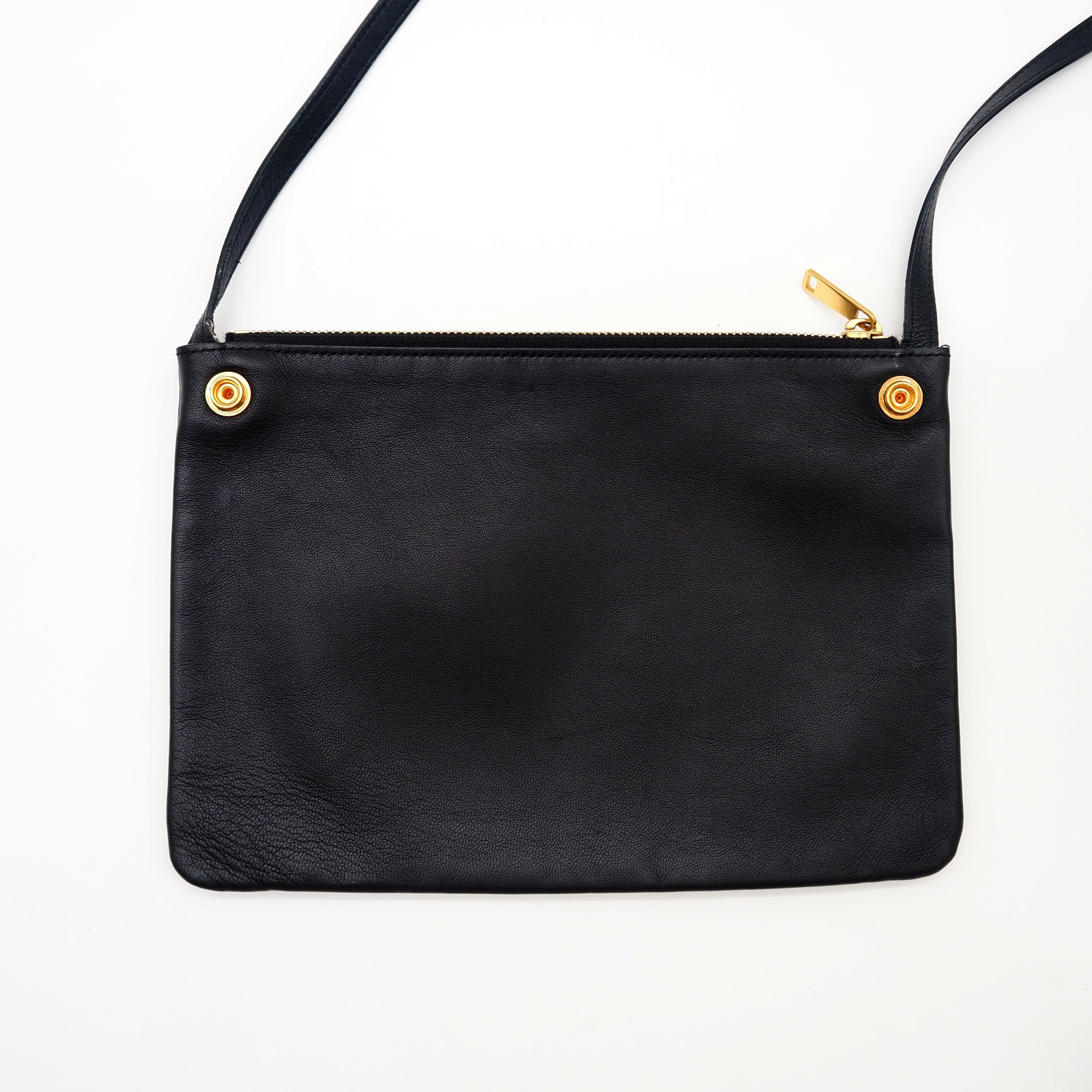 CELINE セリーヌ トリオ ラージ TRIO LARGE ショルダーバッグ レザー