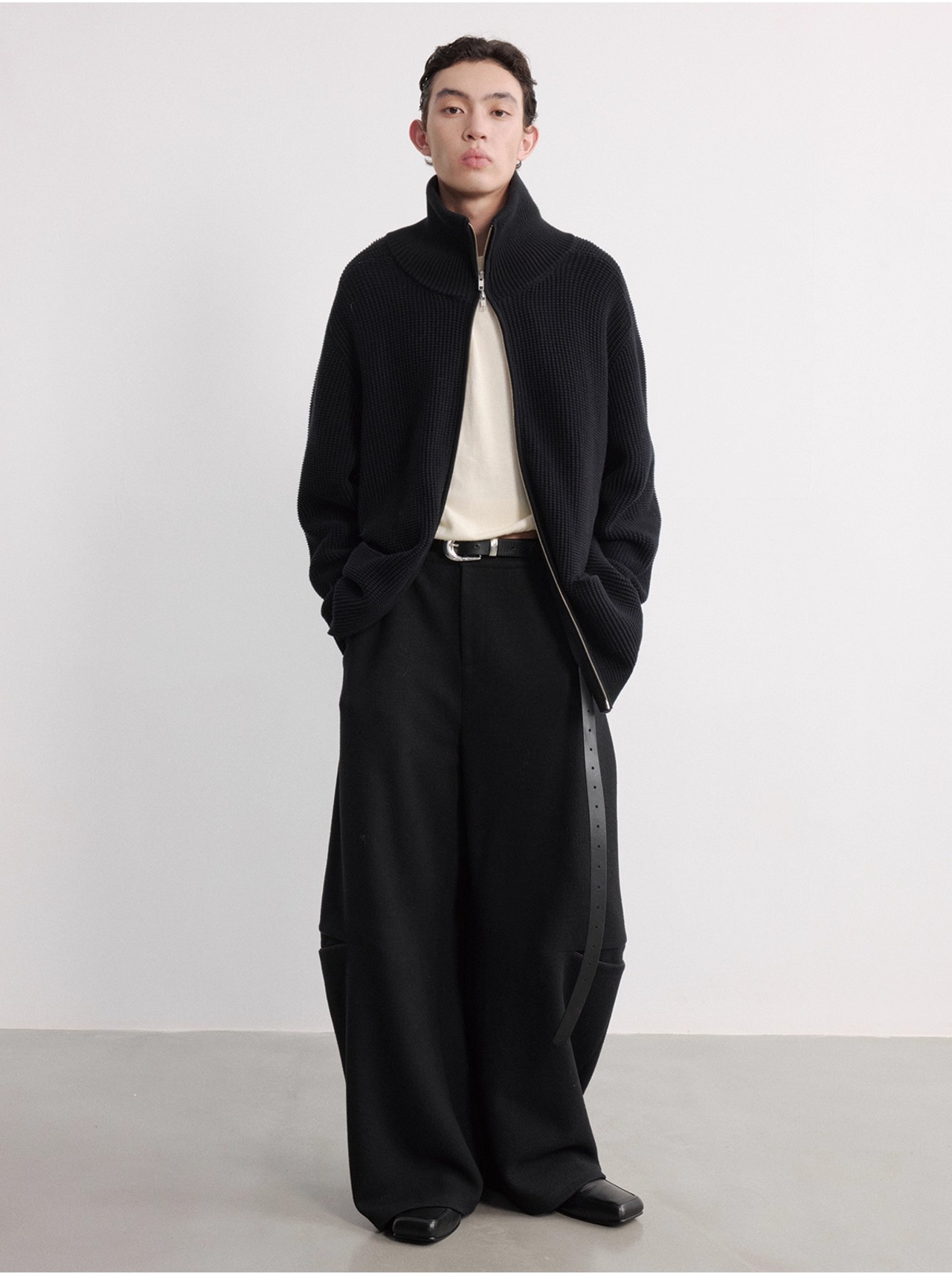 JCAESAR STUDIO Side-Zip Wide Trousers