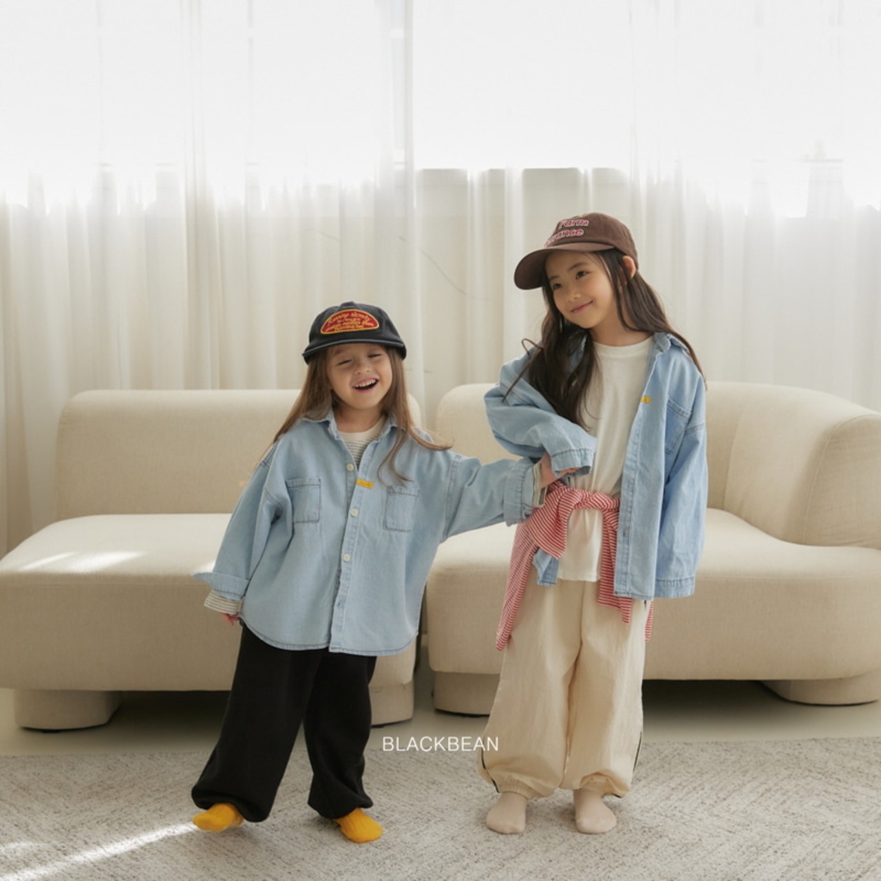 Blackbean 26/SS(Kids)Teen Denim Shirt