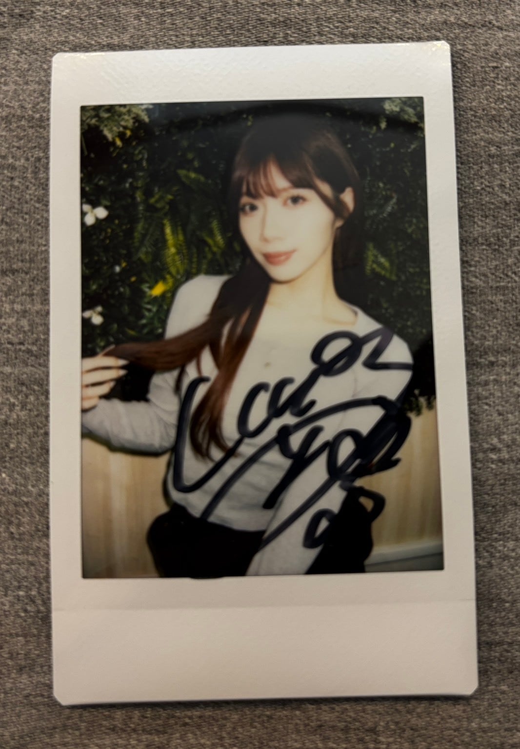 ONF ユウト U サイン会 サイン入りチェキ ONF ユウト U サイン会