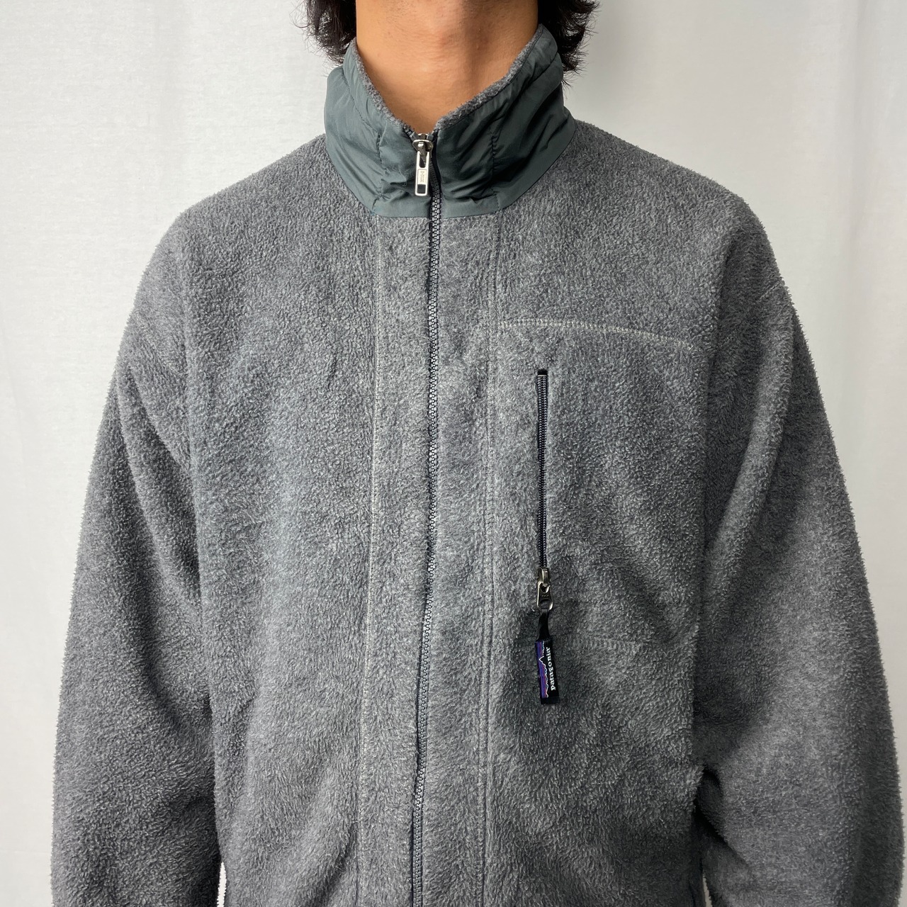 90年代 USA製 patagonia パタゴニア シンチラジャケット フルジップ 