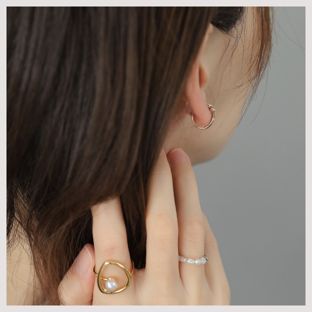 Earring -Gold-