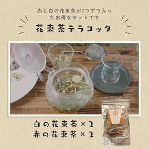 キッチン・セラピー＆花束茶テラコッタセット